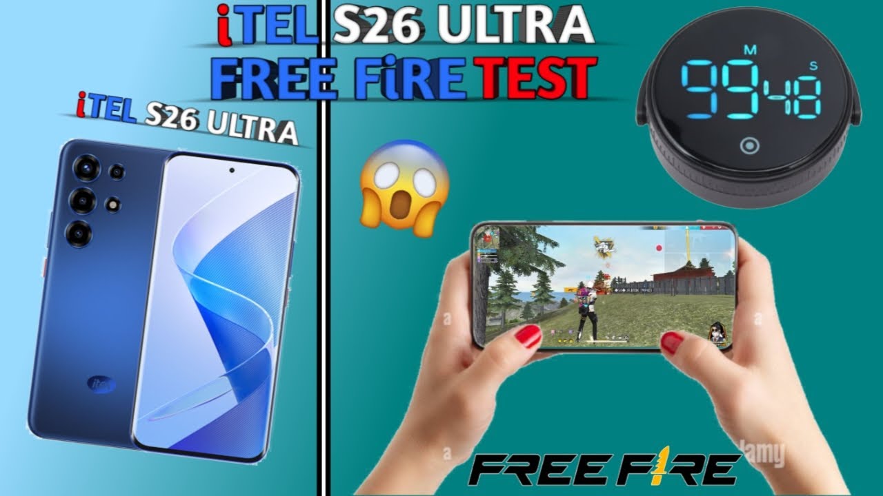 Itel S26 Ultra free fire test. //  Itel s26 Ultra Free fire gameplay .//❤️🇧🇩🇧🇩❤️.DANGER 24....
