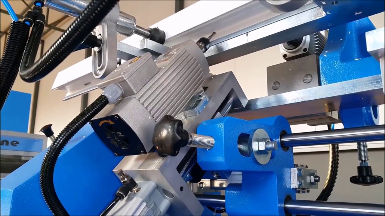 SO-510 AUTOMATIC PVC PROFILE WATER SLOT DRILLING MACHINE