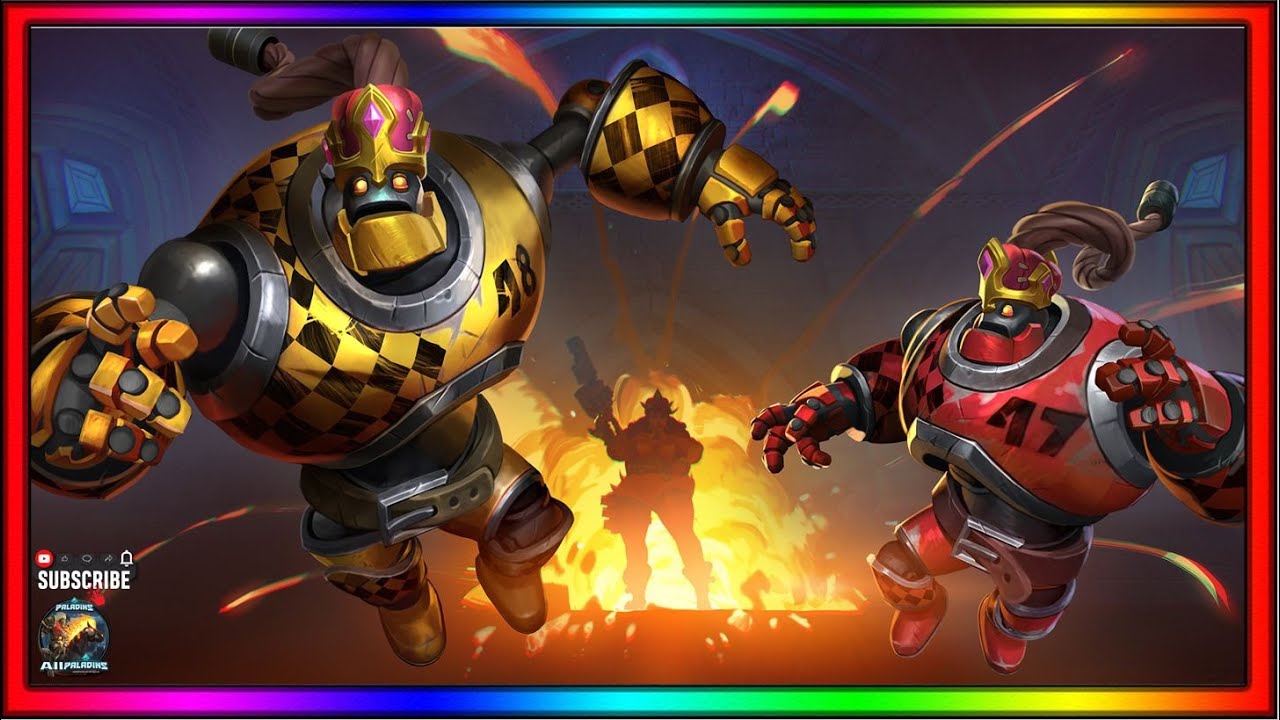 Paladins 5.2 Monstercat - Bomb King New Skin Crash King 48 & 47 | First Look