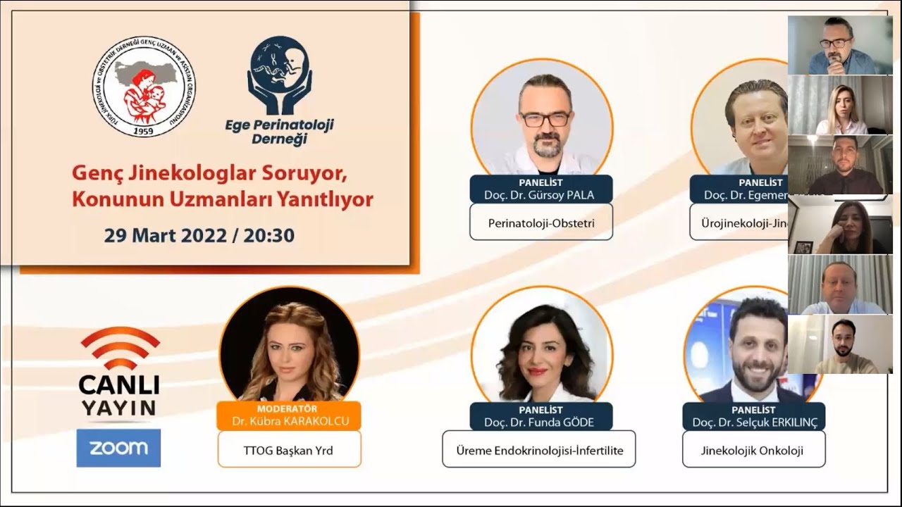 Genç Jinekologlar Soruyor Konunun Uzmanları Yanıtlıyor