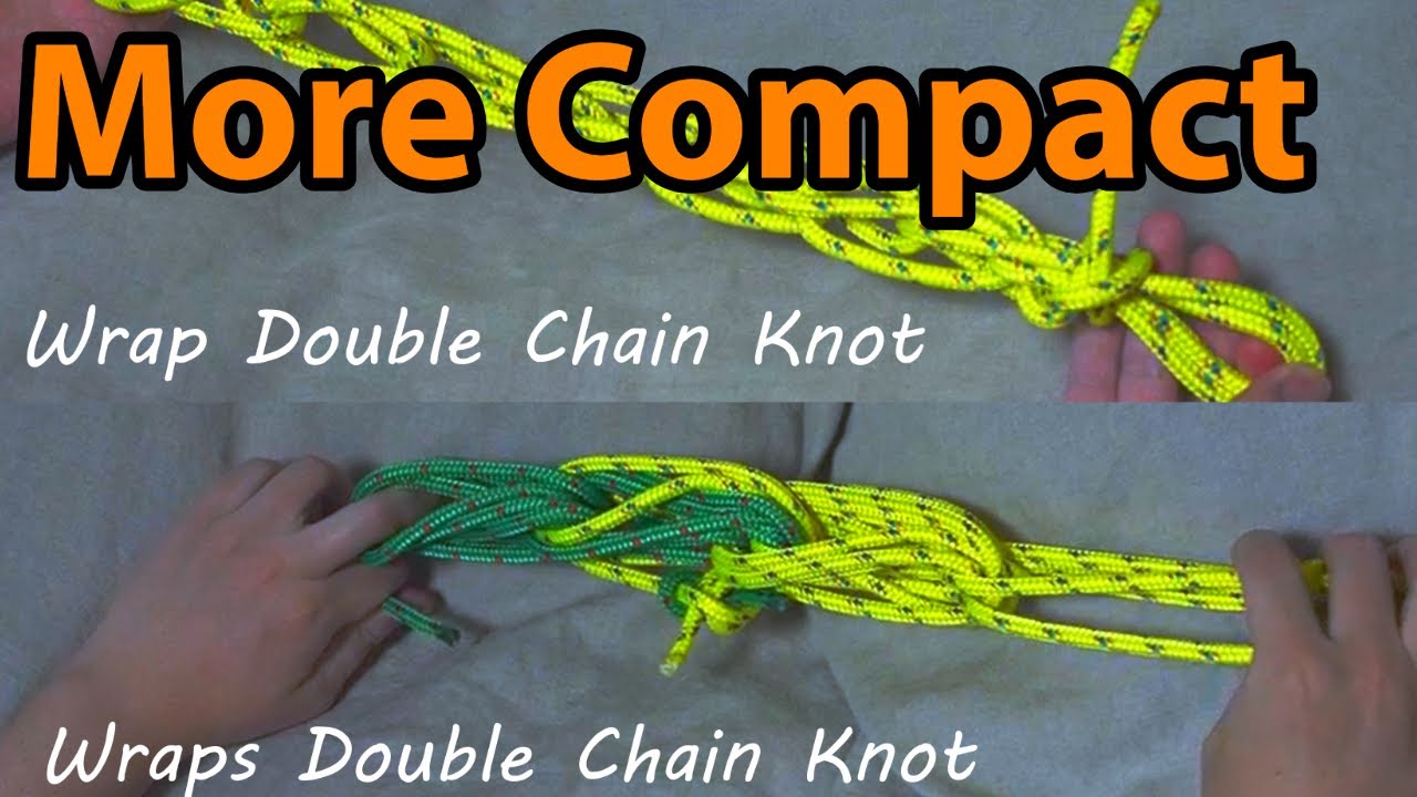 How to tie a Multi Wrap Double Chain Knot