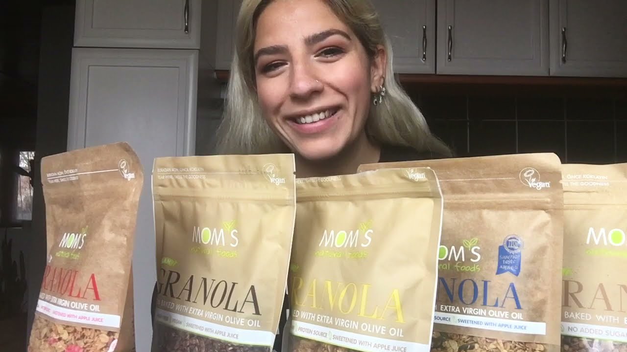 MOM&rsquo;S NATURAL FOODS GRANOLA &Ccedil;EŞİTLERİNİ İNCELİYORUZ
