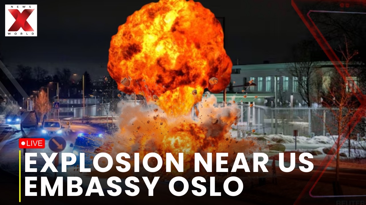 US Embassy Explosion in Oslo Live: Oslo blast near embassy prompts emergency response| NewsX World