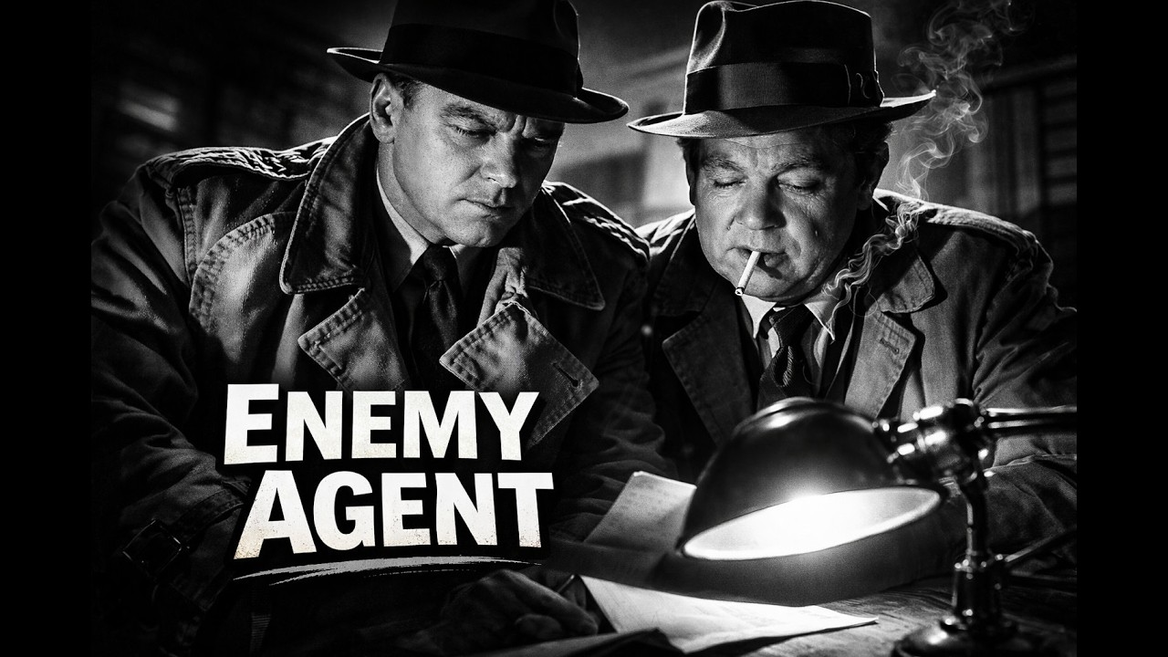 The Man Behind the Badge “The Case of the Silent War” (1955) Tense WWII Spy Noir