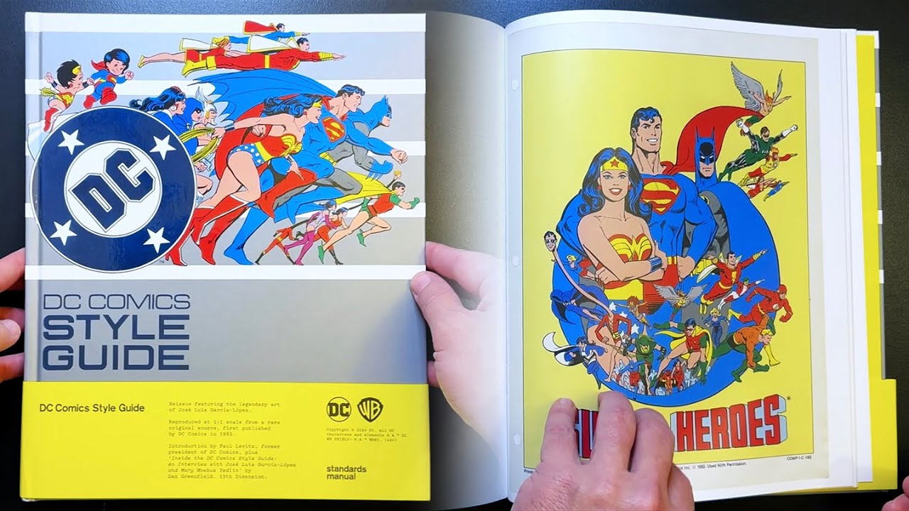 1982 DC Comics Style Guide - Review & Rant