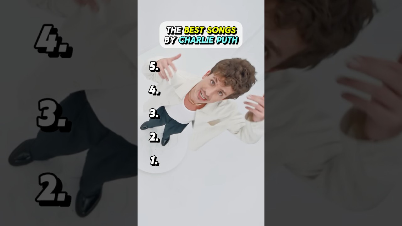 The Best Songs By Charlie Puth (Part 1) 🎶