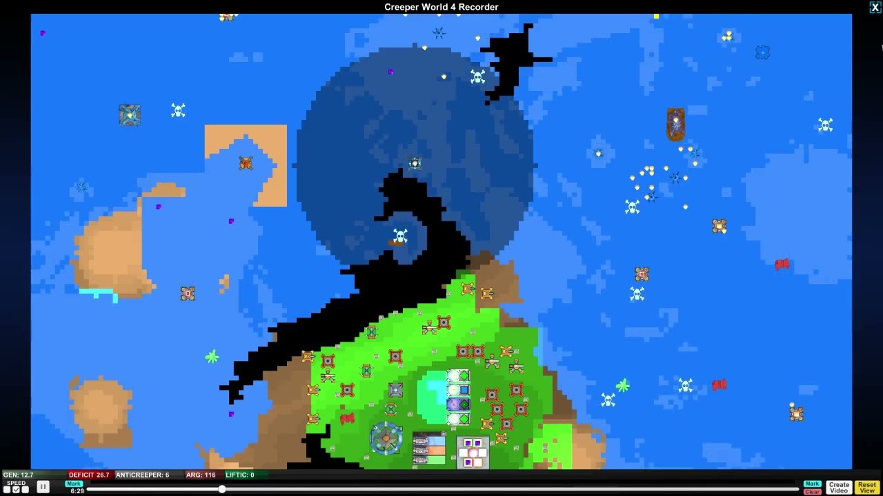 Creeper World 4 Daily Challenge Chronom FEBRUARY 28 2026 28 FEBRUARY 2026 28/02/26