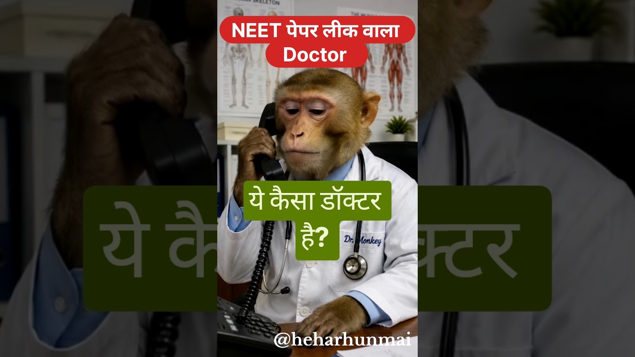 NEET paper leak wala doctor #comedy #short #neet2026 #neetpaperleak #thetharpuns @thethar_puns