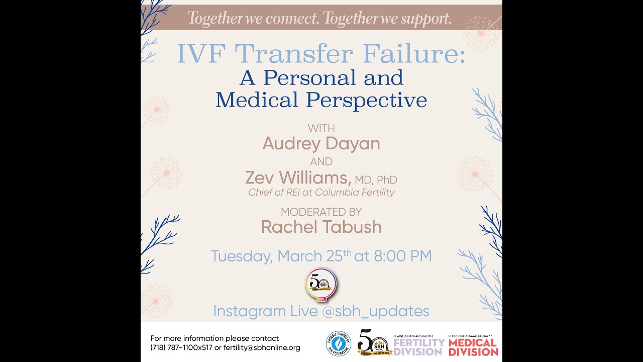 IVF Transfer Failure: A Personal and Medical Perspective