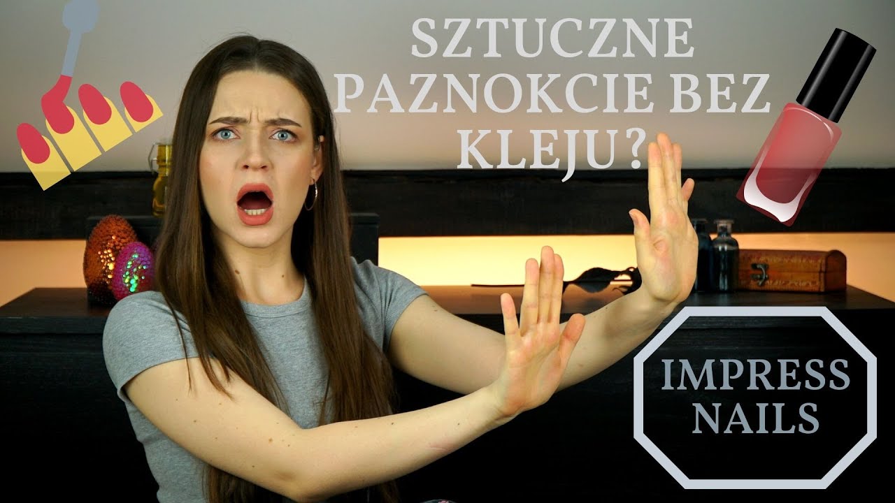 💅IMPRESS NAILS | Test i recenzja | Sztuczne paznokcie bez kleju?