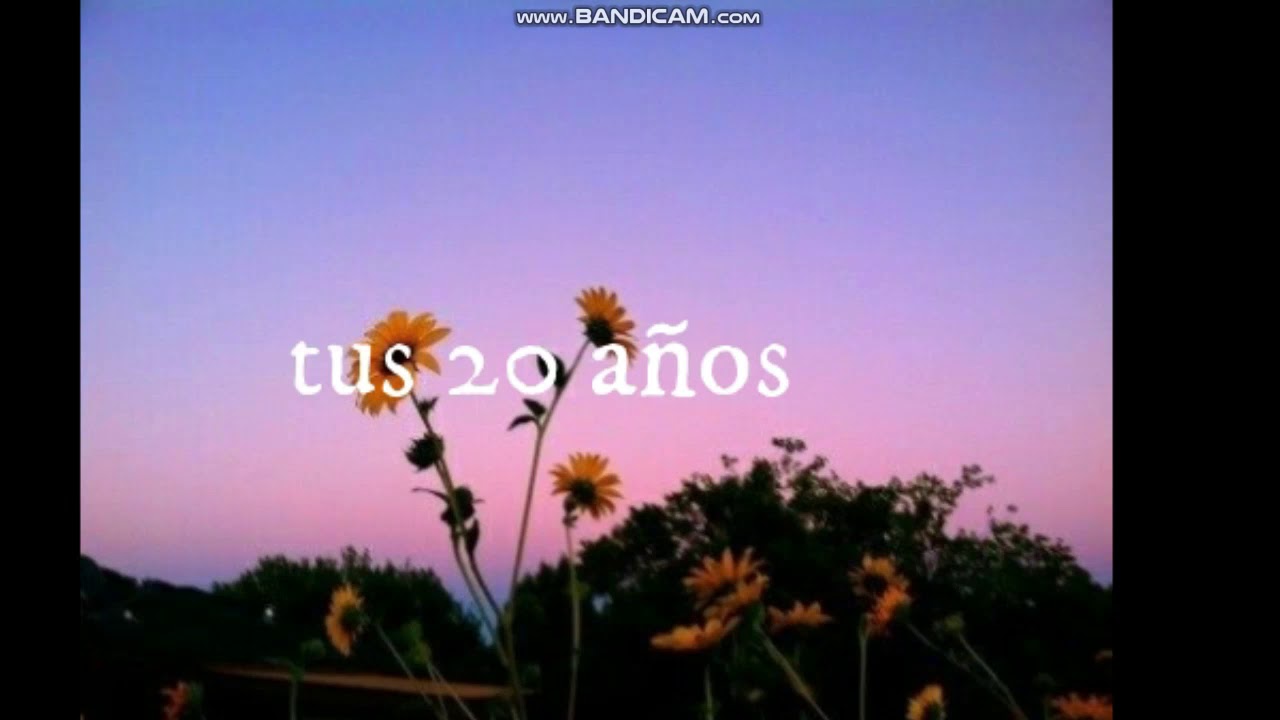 Hector Acosta - tus 20 años letra