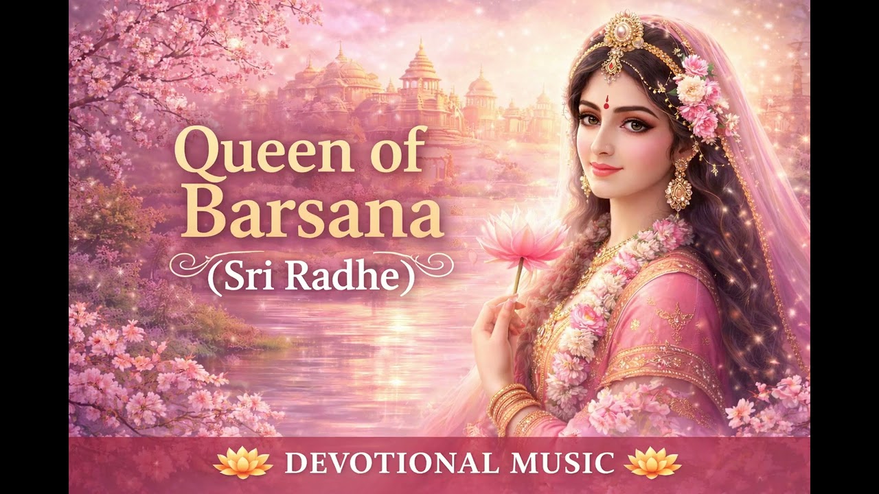 Queen of Barsana (Sri Radhe) 🌸 | Divine Radha Rani Bhajan | Devotional Music