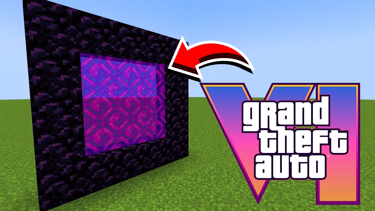 How To Make A Portal To GTA 6 in Minecraft!