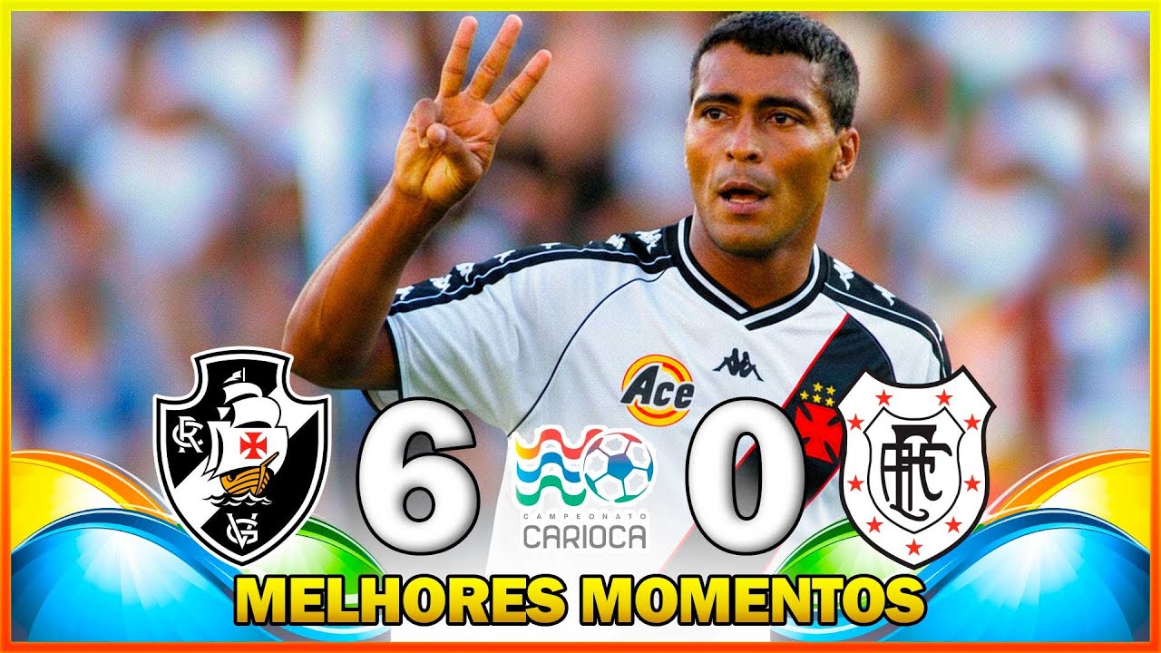 VASCO 6 X O AMERICANO ● MELHORES MOMENTOS ● CAMPEONATO CARIOCA 2000 ● TAÇA GUANABARA ● 4ª RODADA
