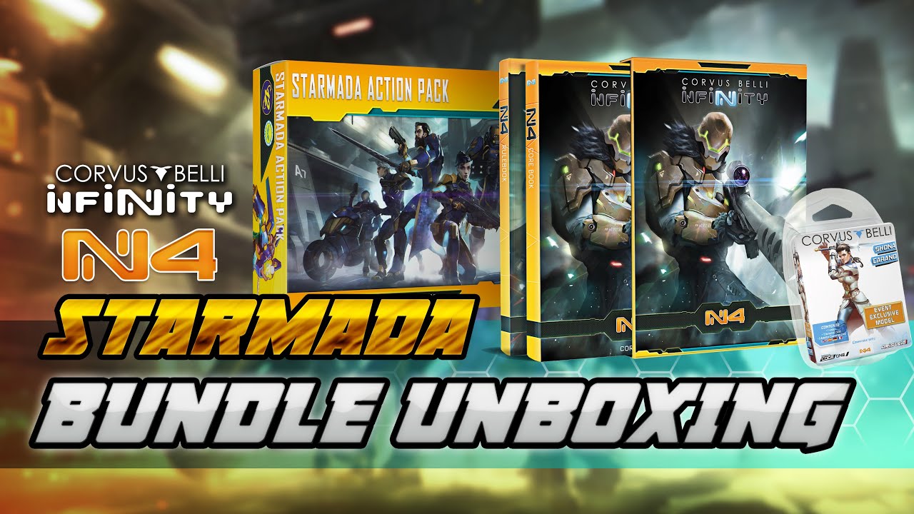 [Infinity N4 Themed Week] N4 Book & Starmada Action Pack Unboxing