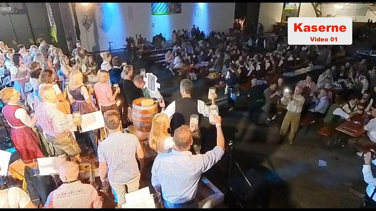 MV-Hohentengen - Mega-Stimmung beim Oktoberfest in Hohentengen - BM Rainer eröffnet mit Fassanstich
