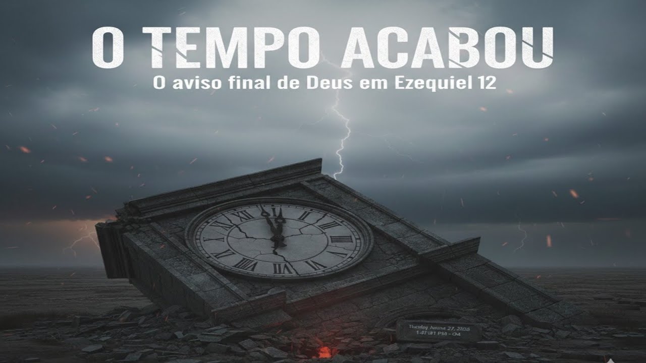 O TEMPO ACABOU | O aviso final de Deus em Ezequiel 12