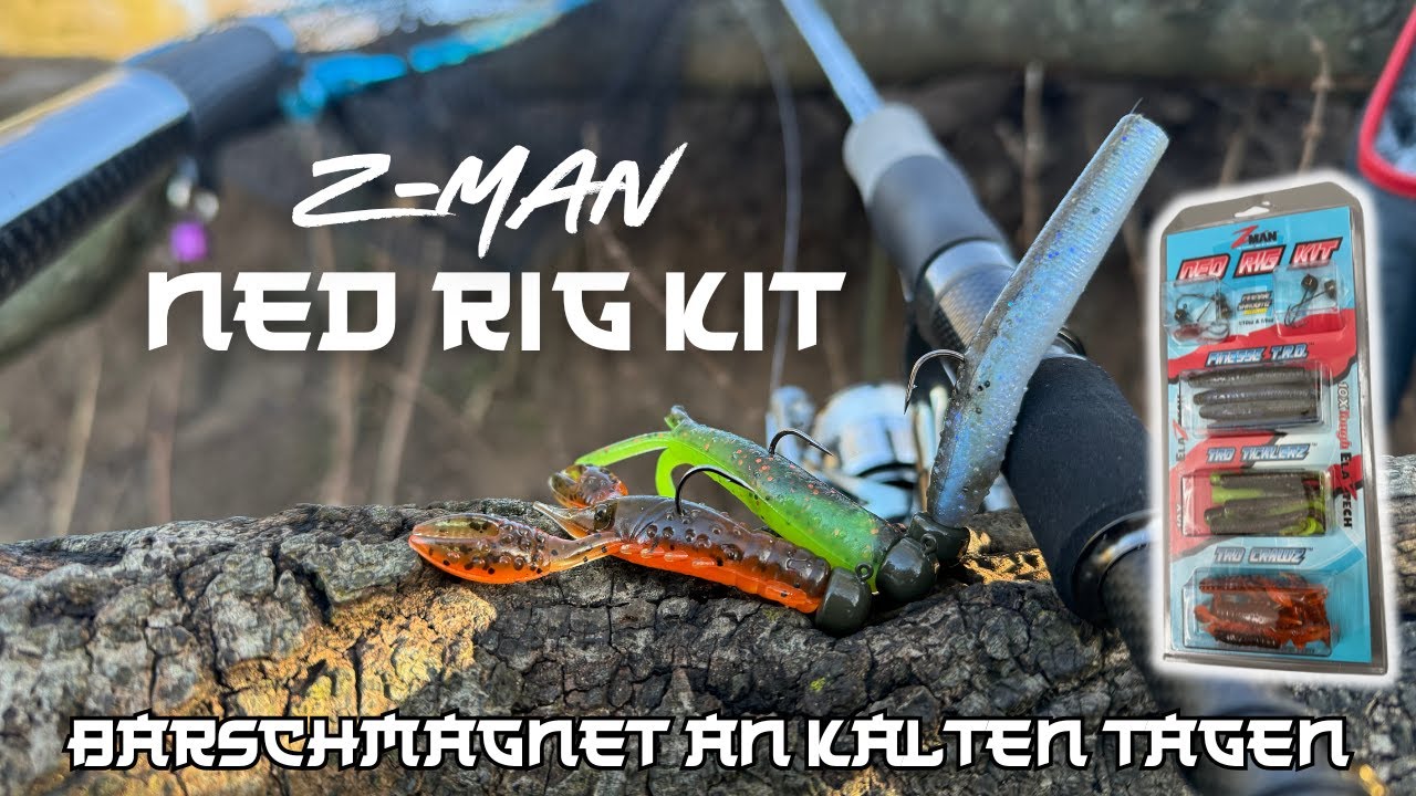 Z-Man Ned Rig Kit - Barschmagnet an kalten Tagen