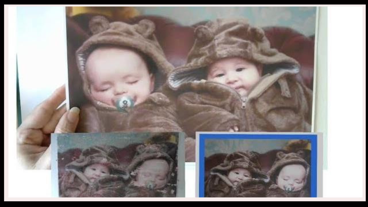 How to put a photo or image onto canvas, wood, material  or glass