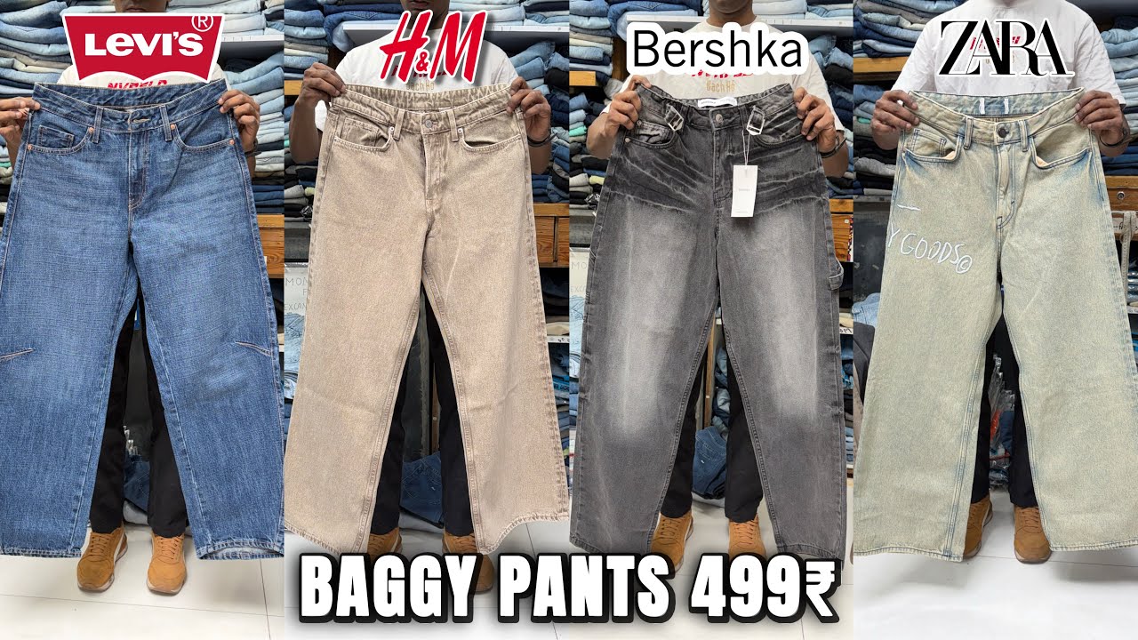 499₹ BAGGY AND CARGOS JEANS | BANDRA, HILL ROAD | WOW COLLECTION
