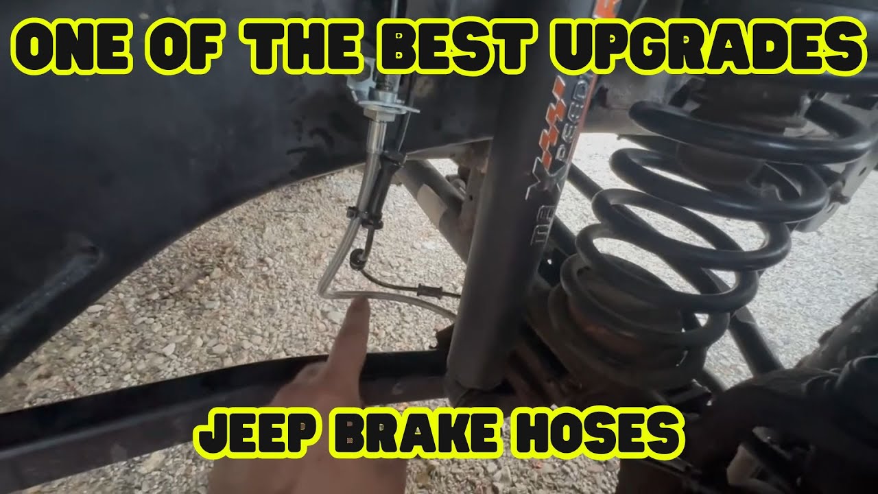 Jeep Wrangler JK Extended Brake Hoses | DIY