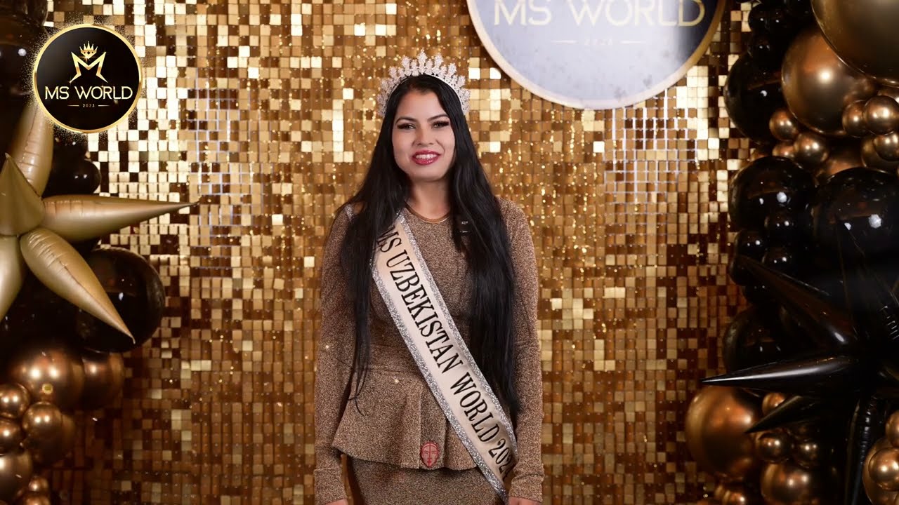 Ms Uzbekistan World Natasha Khan