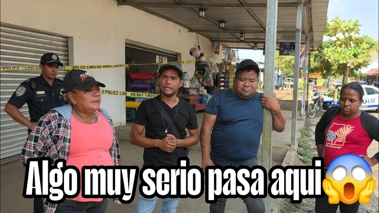 La policía de nuevo en el Jabali Abelardo muy preocupado por esta situación qye vamos hacer😱