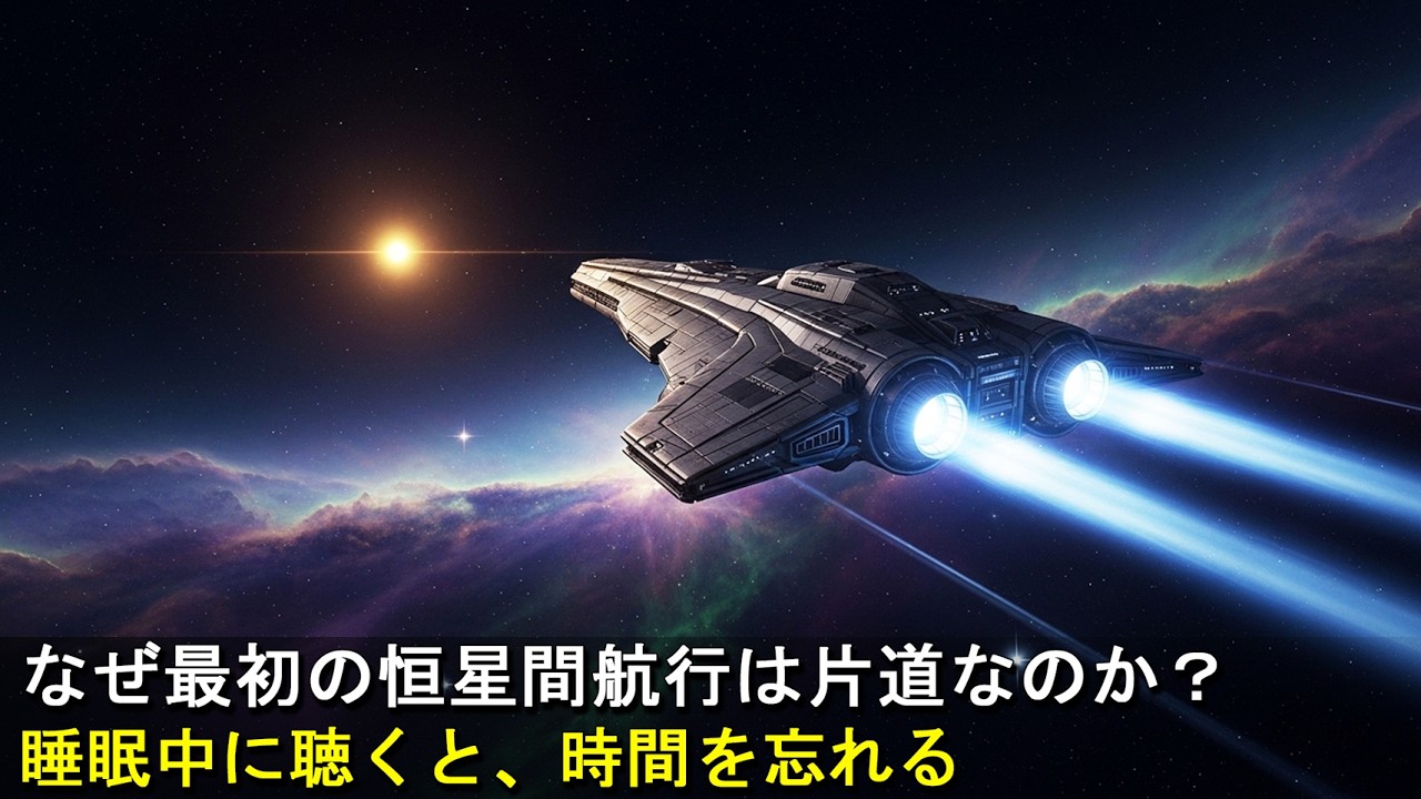 [睡眠ドキュメンタリー] なぜ別の恒星への最初の旅は片道になるのか