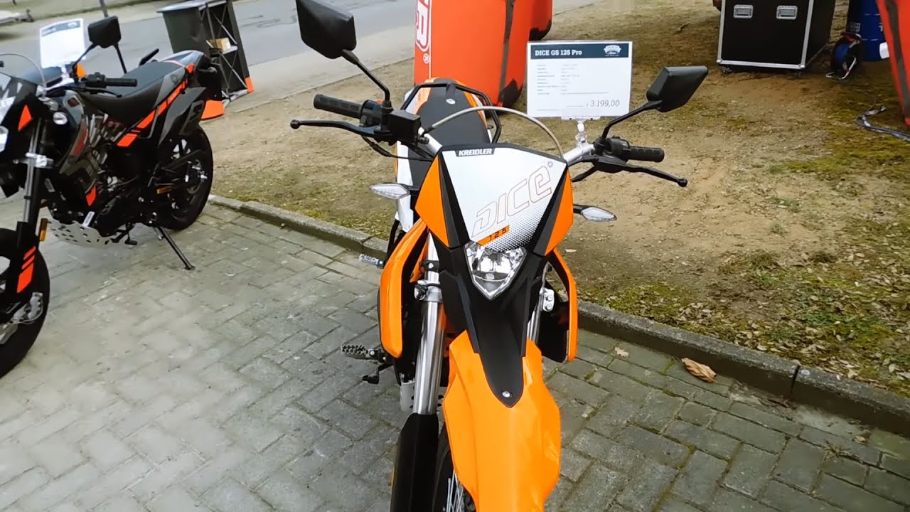 Die NEUEN Kreidler Modelle! (DICE GS 125 Pro u. DICE SM 125i)