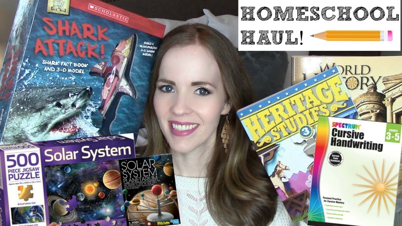 HOMESCHOOL HAUL! | WORKBOOKS, ACTIVITIES & CURRICULUM | BOB JONES, SPECTRUM, SCHOLASTIC & MORE!