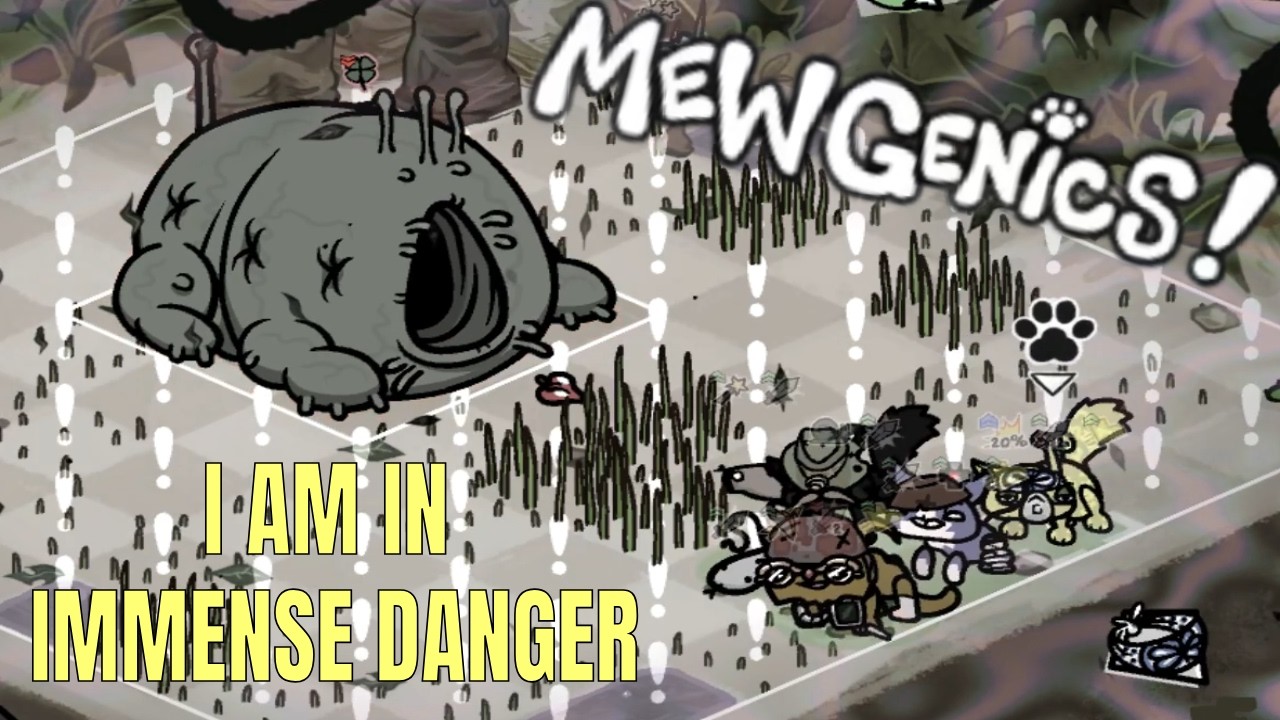 Delving into an alien crater to fight this boss || Mewgenics
