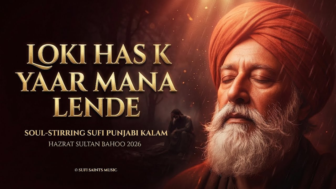 Loki Has K Yaar Mana Lende | Soul Touching Sufi Punjabi Kalam Baba Bulleh Shah 2026 | Sain Saaqi 