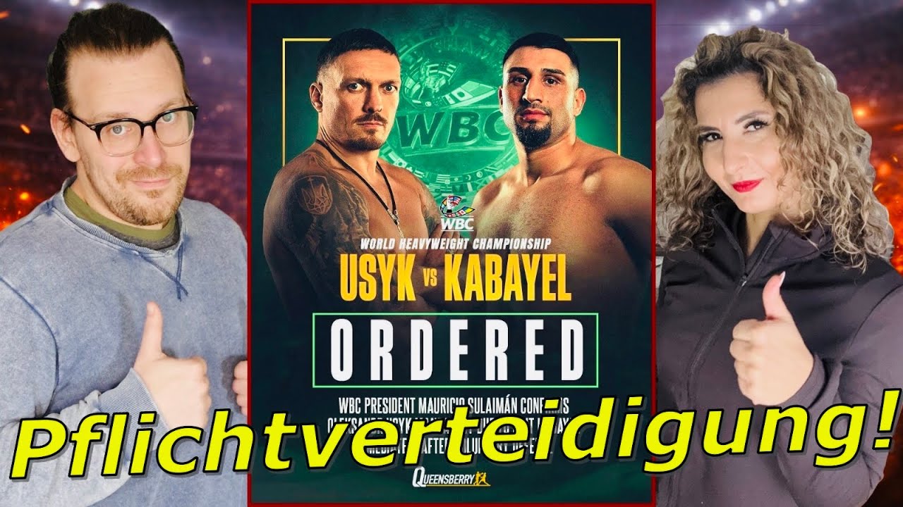 WBC: Oleksandr Usyk muss gegen Agit Kabayel antreten!