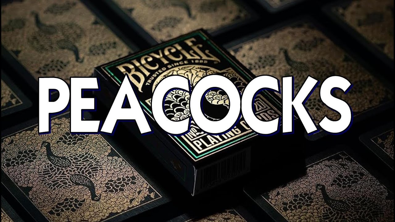 Deck Review - Bicycle Peacocks Playing Cards