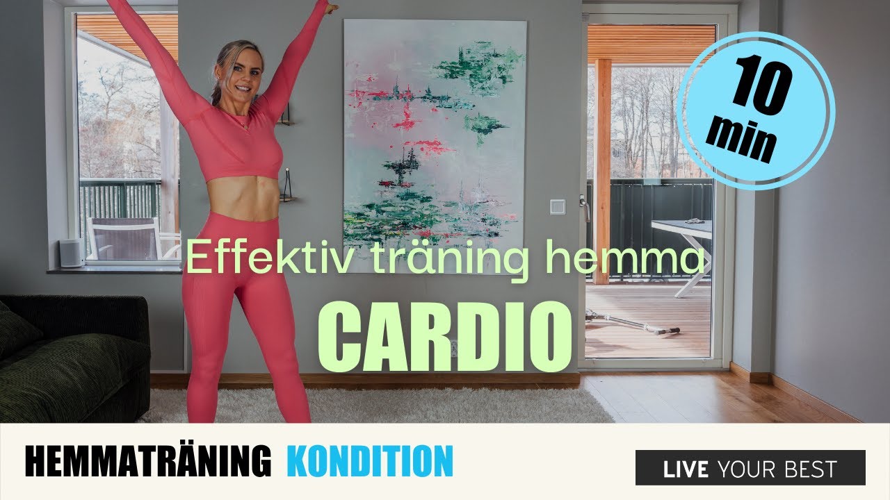 HEMMATRÄNING - Bättre kondition och hög fettförbränning