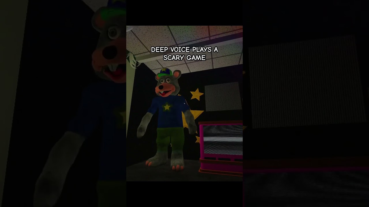 СТРАШНАЯ ИГРА заставляет кричать низким голосом #robloxhorror #смешно