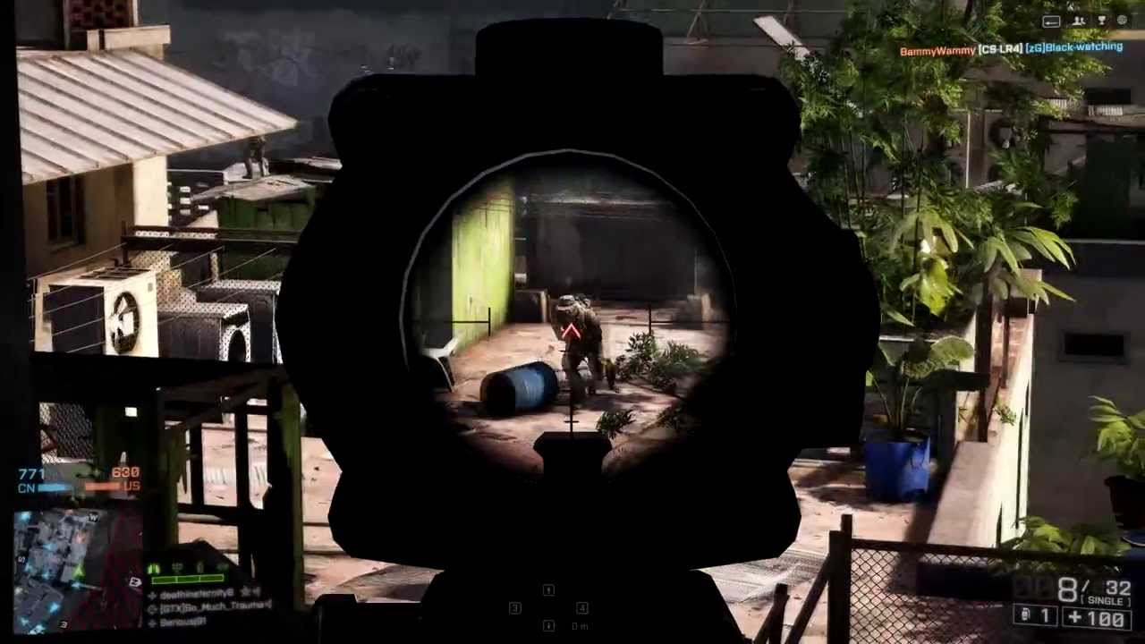 Battlefield 4 SRR-61 Sniper Rifle Gameplay: Epic Killstreak (BF4 PC Multiplayer Gameplay)