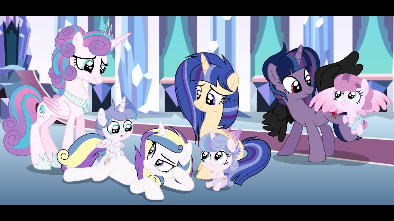 MLP[Next Gen](SpeedPaint) Time to play with Flurry's kids