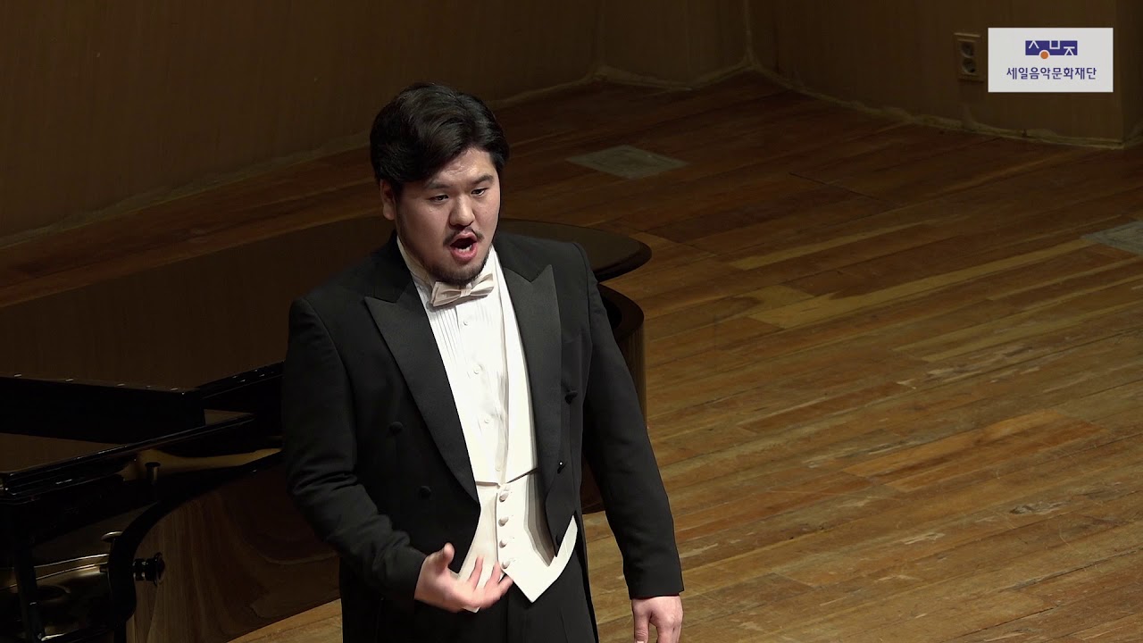 제11회 세일 한국가곡 콩쿠르 성악남자부문 - Baritone 정민성