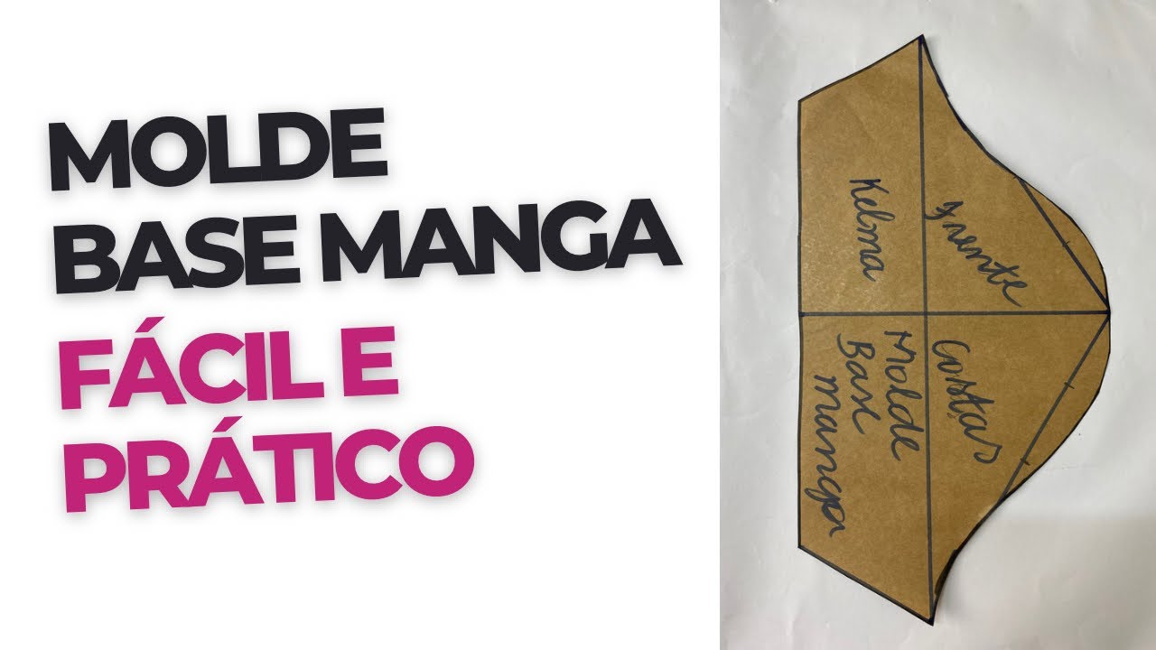Molde Base Manga: Fácil e Prático