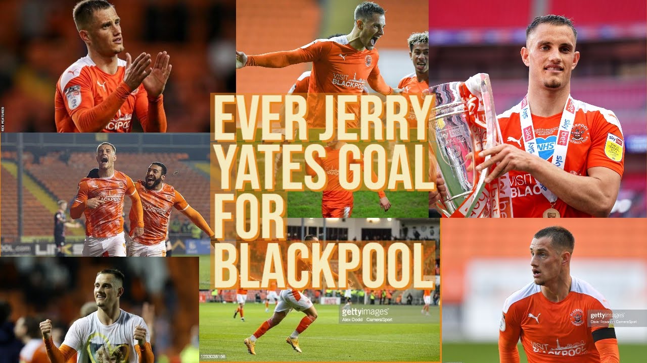 Every Jerry Yates Goal For Blackpool Fc