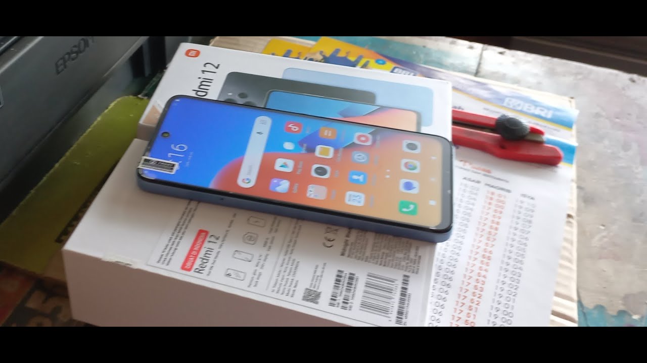 Unboxing Redmi 12 == Hati - hati ternyata palsu, setelah dicek aslinya Mito 180