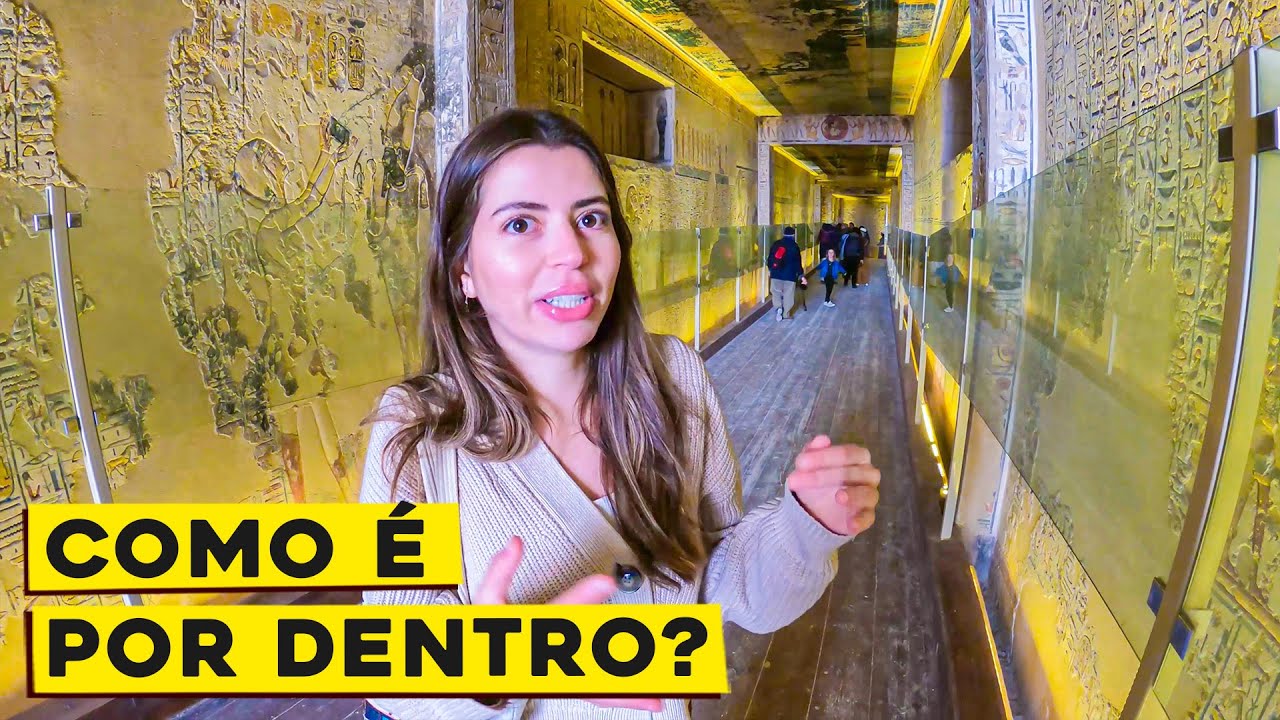 ENTRAMOS NAS TUMBAS DOS FARA&Oacute;S DO EGITO