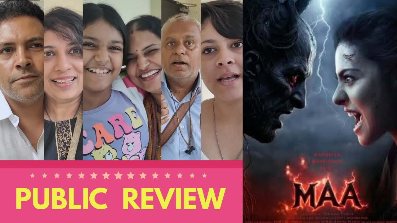Maa Movie PUBLIC REVIEW | First Day First Show | Kajol | Shaitaan Universe