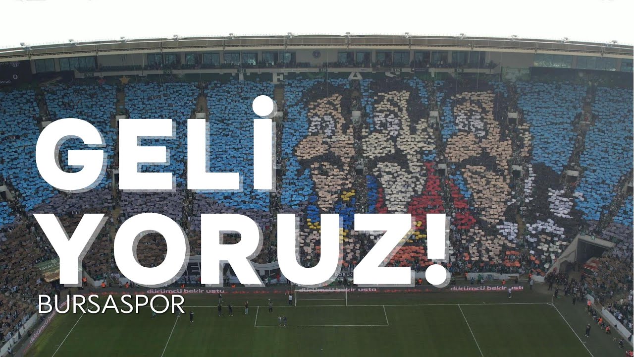 Tribün Tarihine Damga Vuran An! | BursaSpor Teksas Kareografisi 👏🏼👏🏼