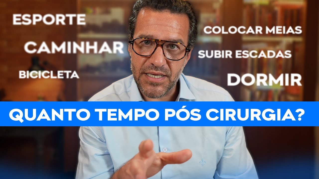 RECUPERAÇÃO após 3 meses de PRÓTESE DE QUADRIL!