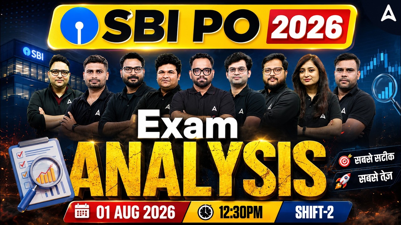 SBI PO Exam Analysis 2026 | 1 August Shift 2, Good Attempts & Expected Cut Off