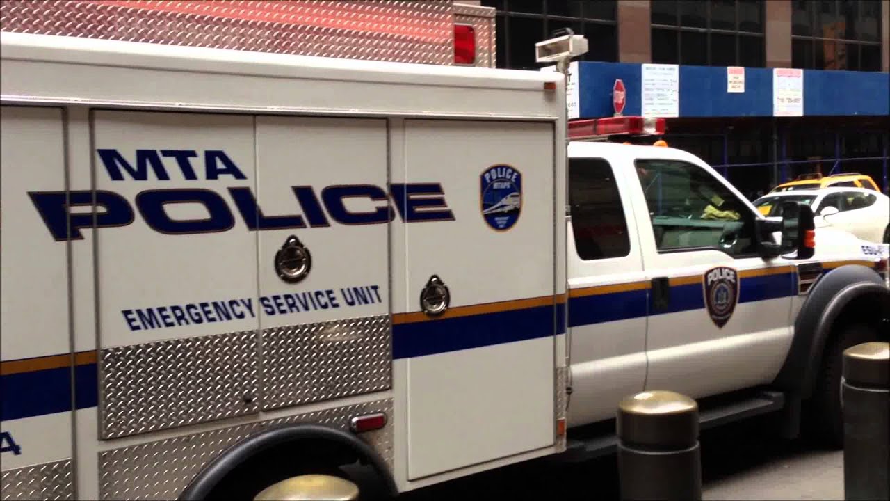 NEW MTA POLICE EMERGENCY SERVICES UNIT, "MTA ESU", METROPOLITAN TRANSPORTATION AUTHORITY POLICE.