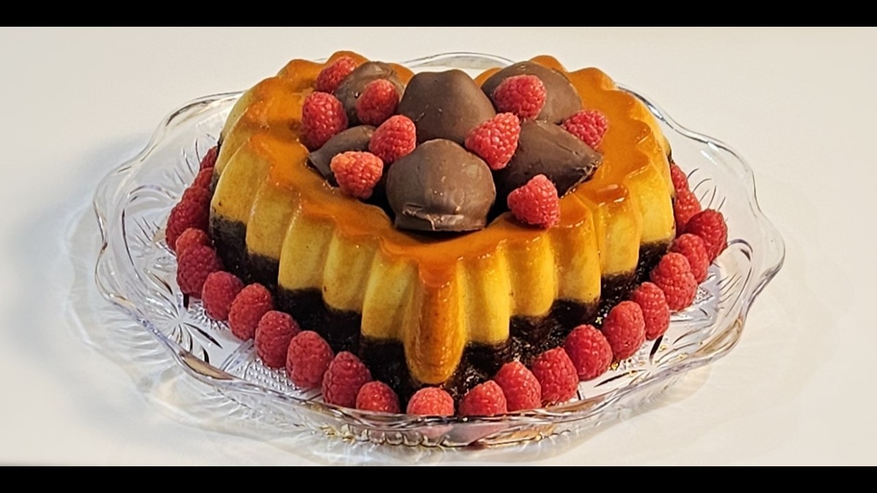 Quick and Easy Chocoflan