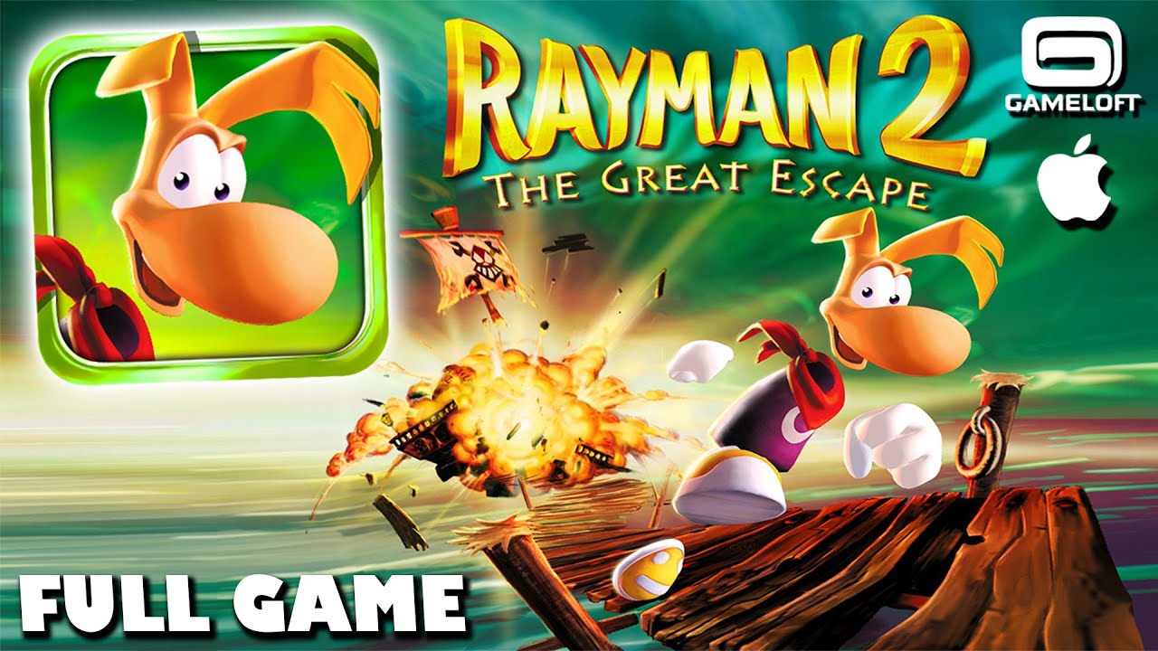 Rayman 2: The Great Escape | iOS Longplay, Full Game, No Commentary
